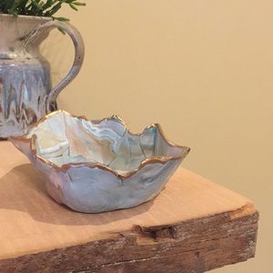 Handcrafted Clay Jewelry bowl